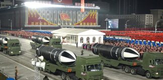 North Korea Unveils New Submarine-Launched Ballistic Missile
