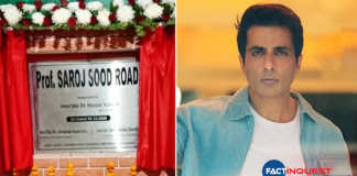 Sonu Sood gets emotional as a read in his home town gets named after his mother