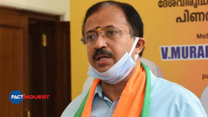 union minister v Muraleedharan has said that the state has completely failed in the defense of covid