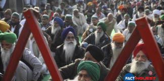 farmers protest