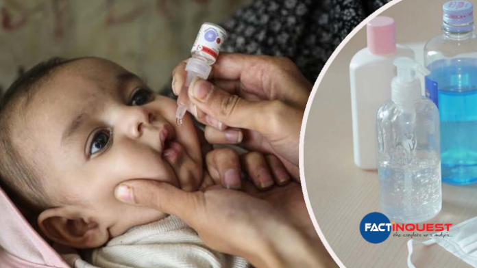 Maharashtra horror: 12 kids given hand sanitiser instead of polio drops, hospitalised