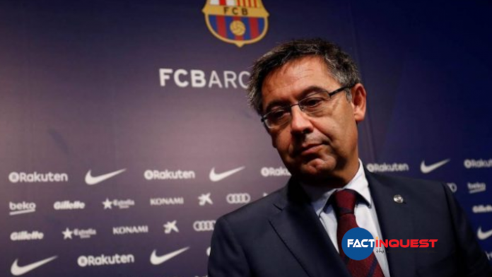 Police arrest Josep Maria Bartomeu after raid on Barcelona's Camp Nou