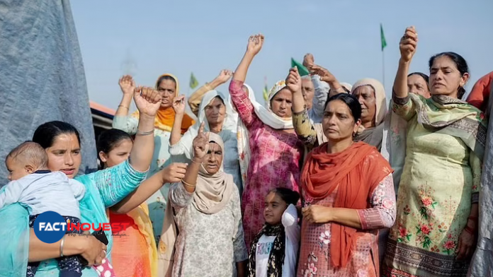 40000 women heading for farmers protest delhi