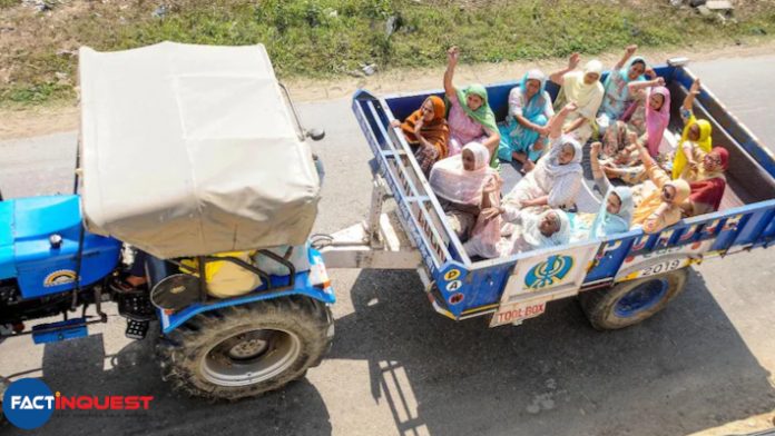 Nearly 40,000 women on way to Delhi from Punjab, Haryana to lead farm protest on Women's Day