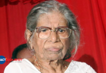 k r gouri amma, hospitalized