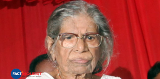 k r gouri amma, hospitalized